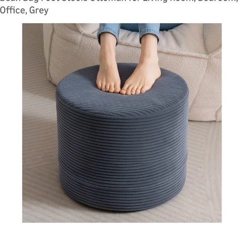 Lita round velvet - round, grey