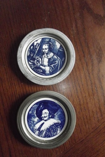 Vintage zuiver tin wall - tin,