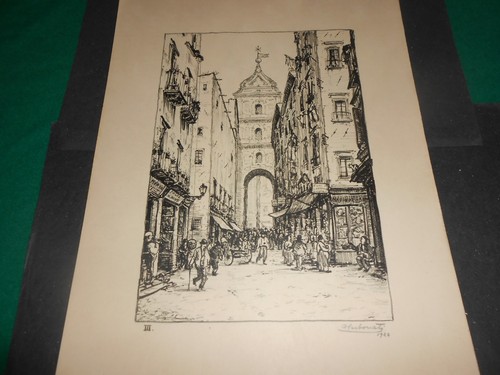 1924 litografia antonio - 1924,