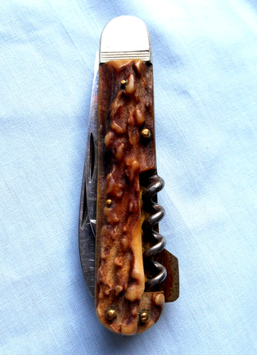 Antico coltello tasca da - tasca,