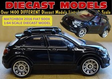 FIAT 500X SUV IN NERO; BELLA