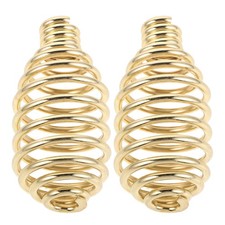 2 Pezzi Maniglia a Molla Resistente al Calore per Stufa Grill Camino Porta Fuoco Uso