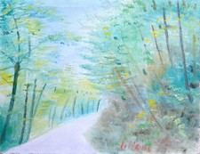 Umberto Lilloni Olio su tela