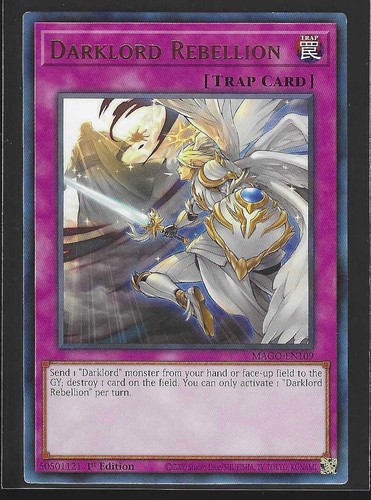 Yugioh darklord rebellion - darklord,