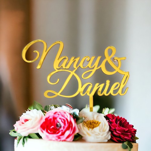 Cake topper acrilico - topper,