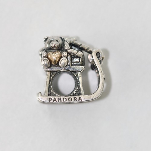 Charm pandora argento oro - pandora,