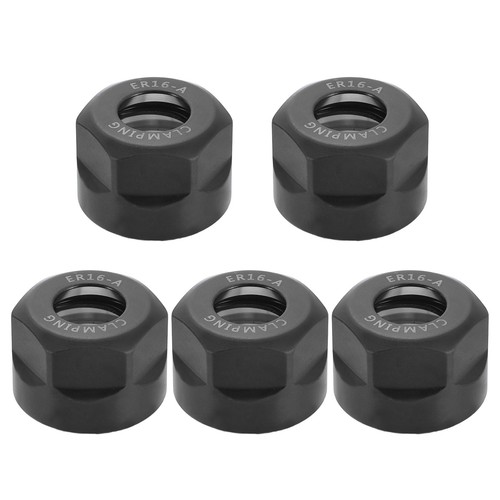 5pcs er16a clamping nuts with - 5pcs,