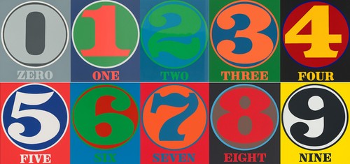Robert indiana numbers - robert, con