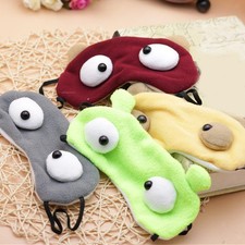 Divertente cartone animato che dorme con l'occhio per ragazze, ragazzi,