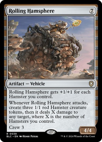Rolling hamsphere blc - hamsphere, [blc