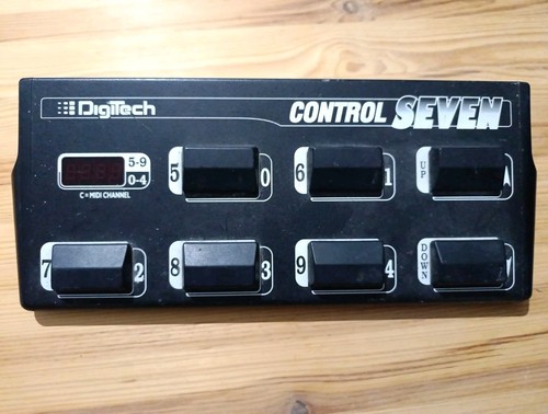 Digitech seven midi pedalboard - digitech,