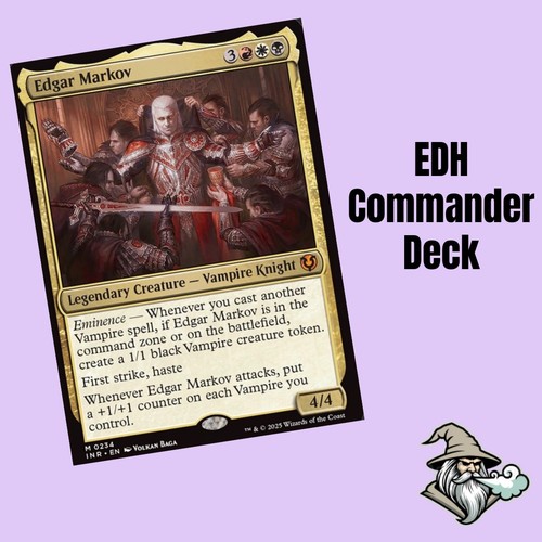 Edgar markov commander deck - edgar,