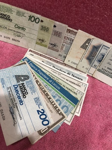 Lotto mini assegni - lotto, 15