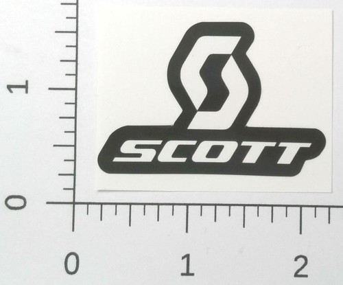 Adesivo pubblicità scott - adesivo,