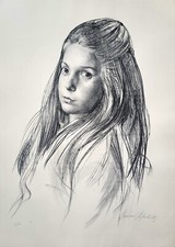 "Volto" - Litografia di Romano