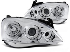 Fari Angel Eyes Per Opel Corsa