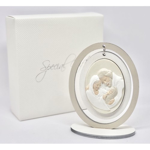 Icona legno con sacra - con,