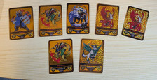 Lotto 7 Lamincards Oro - Beyblade - Edibas