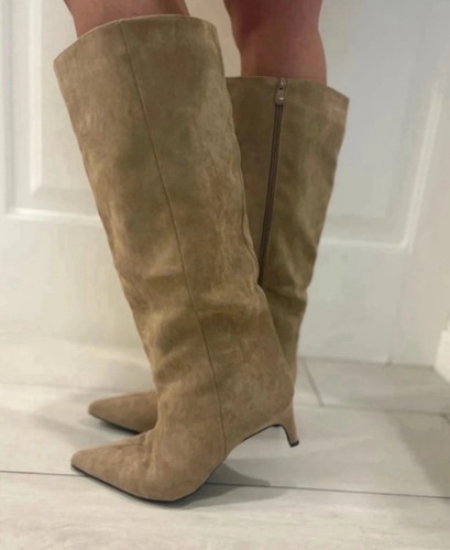 Stivali donna beige - stivali,