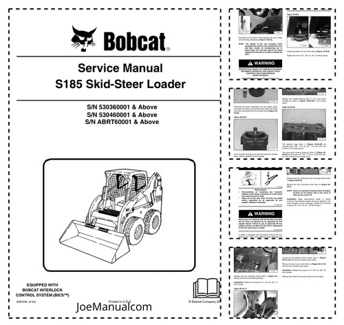 Bobcat s185 skidsteer loader - bobcat,