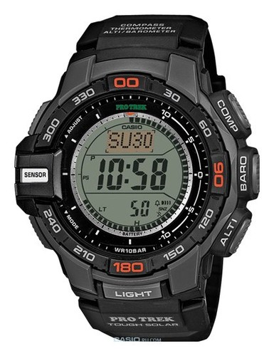Casio orologio pro trek black - casio,