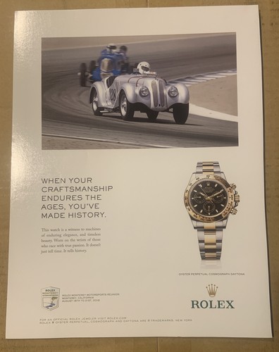 2016 rolex monterey - monterey, california