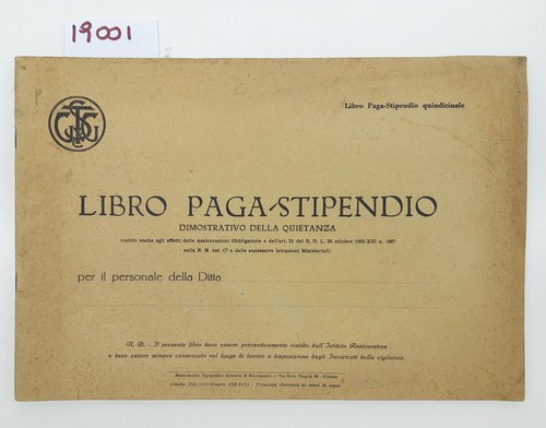 Libro paga stipendio