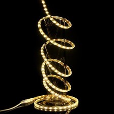 1-100m Slim 10mm larghezza LED Strisce striscia luminosa Bianco caldo 230V