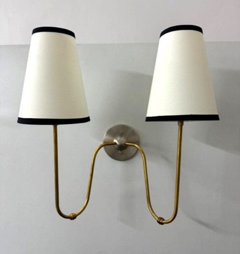 Vintage style double arm wall - style,