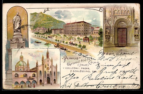 Litografia como grand hôtel - como,,