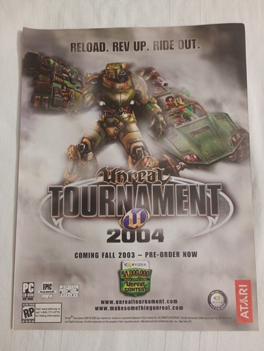 Unreal tournament pubblicità - tournament,