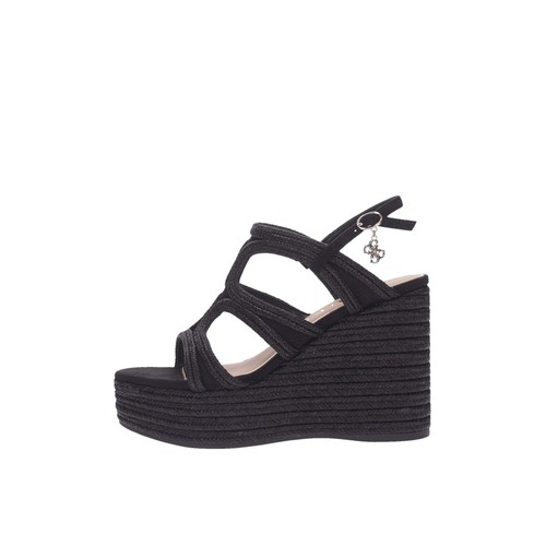 Guess sandalo tessuto donna - guess,