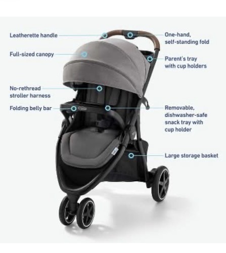 Graco outpace baby - baby, stroller