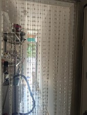 Tenda Antimosche Anti Insetti Porta Finestra con Fili e Perline in PVC 3 Misure