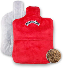 Borsa Cuscino Termico per Microonde Con Semi Di Lino Riscaldabile O Freddo - All