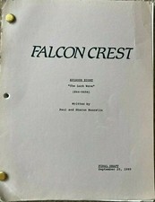Sceneggiatura TV Falcons Crest