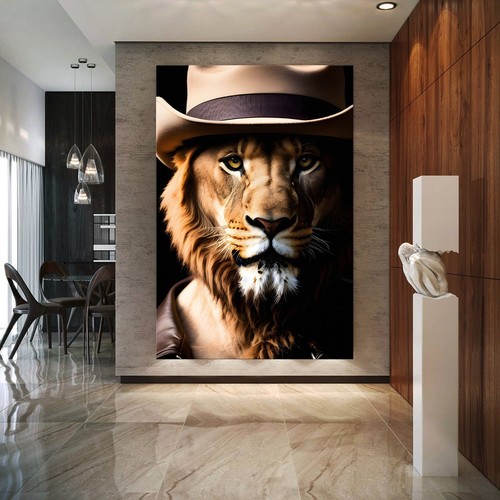 Quadro parete leone - quadro, da