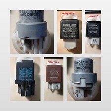 RELAY luci frecce motore 2-LT Toyota Land Cruiser LJ 70 faro tondo e quadro 