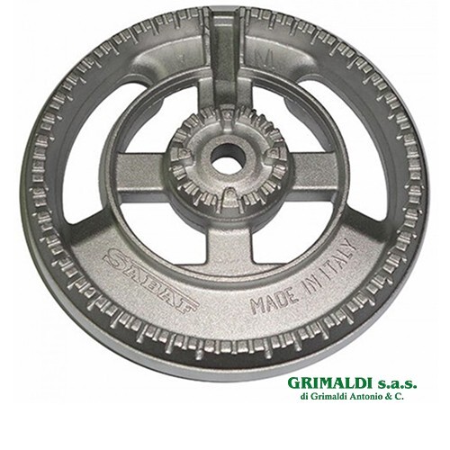 Bruciatore alluminio doppia - in,