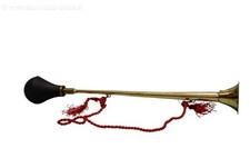 TROMBA ARREDAMENTO  IN OTTONE