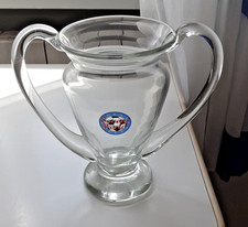 SOCCER WORLD GLASS SHAPED  AS