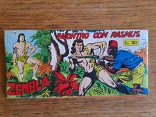 Zembla n.10: "Incontro con Rasmus", Editrice Astra, formato a striscia, 1963