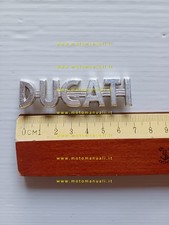 Ducati fregio in metallo anni