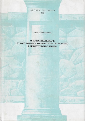 Belloni gian le antichità - belloni,, g..le