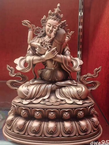 23cm copper statue blessing - copper,
