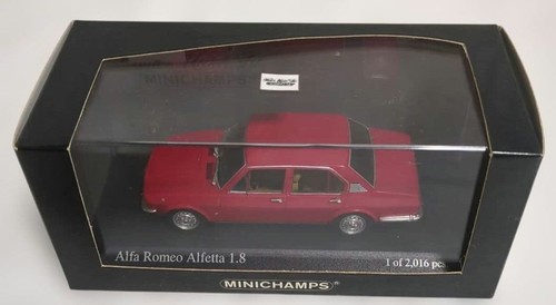 Modellino auto minichamps alfa - auto,