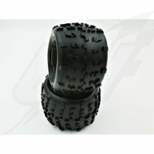 BLACK BULL 1:8  ACCESSORI AUTO RC GOMME COMPLETE DI INSERTI PER MONSTER  BB62011