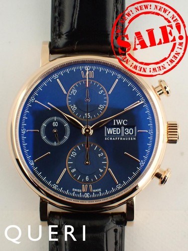 Iwc portofino cronografo oro - portofino,