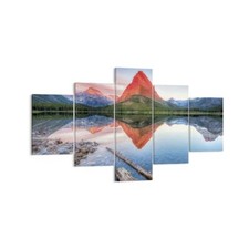 Quadro su Tela 125x70cm Lago