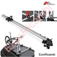 PORTABICICLETTE DA TETTO IN ALLUMINIO BIKE PRO PER TUTTE LE BARRE - PORTABICI